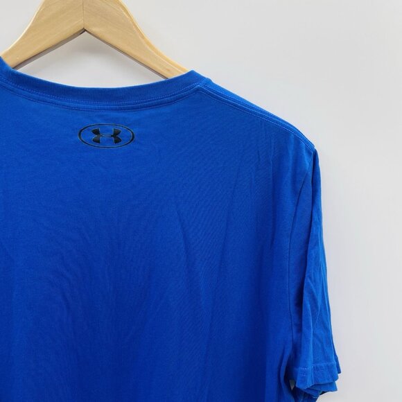 Under Armour Mens Size Large Loose Fit UA Left Chest Logo Short Sleeve Tee 659 - Picture 4 of 6
